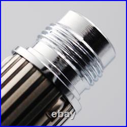 NOS Rare PILOT MYU Stripe Fountain Pen Silver Black M nib vintage 1970s withbox