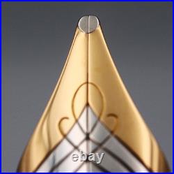 NOS Rare Pelikan Fountain Pen Souverän M800 Brown Black BB nib withBox