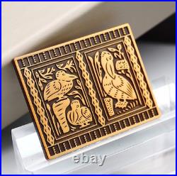 NOS Rare Pelikan Fountain Pen Souverän M800 Brown Black BB nib withBox