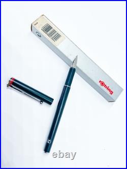 NOS Rotring Vintage 700 Metal Fountain Pen M Nib Rare Pattern In Rotring