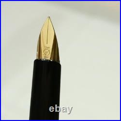 NOS Unused ST Dupont Classic Vermeil Fountain Pen 18k Nib Rare Vintage VP221