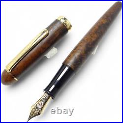 Nakaya Briar NAKATA 14K Fountain Pen SM Nib Rare