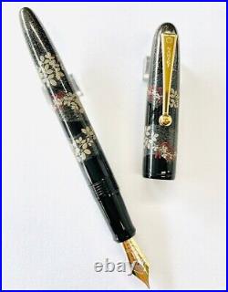 Namiki Limited Edition Bush Clover Fountain pen rare Box and Papers