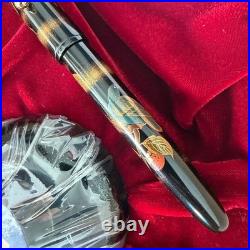 Namiki Yukari Pigeon and Persimmon Maki e Fountain Pen New Unused Rare Collector