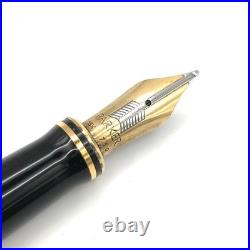 Near Mint PARKER Duofold Marble Red 18K 750 B Nib Fountain Pen Rare France
