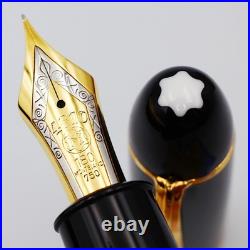 Near mint Rare Montblanc Meisterstuck 149 18C750 Fountain Pen F Nib at 1960s