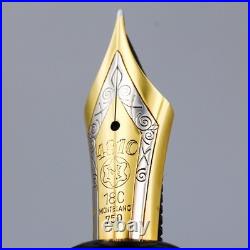 Near mint Rare Montblanc Meisterstuck 149 18C750 Fountain Pen F Nib at 1960s