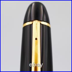 Near mint Rare Montblanc Meisterstuck 149 18C750 Fountain Pen F Nib at 1960s