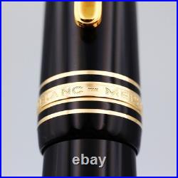 Near mint Rare Montblanc Meisterstuck 149 18C750 Fountain Pen F Nib at 1960s