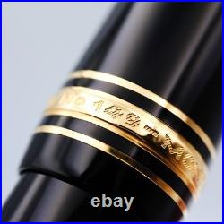 Near mint Rare Montblanc Meisterstuck 149 18C750 Fountain Pen F Nib at 1960s