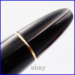 Near mint Rare Montblanc Meisterstuck 149 18C750 Fountain Pen F Nib at 1960s