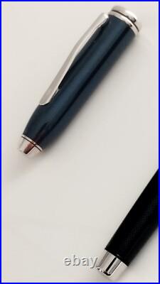 New Cross Townsend Rare Finish New Rollerball Pen Platinum Plated Trim