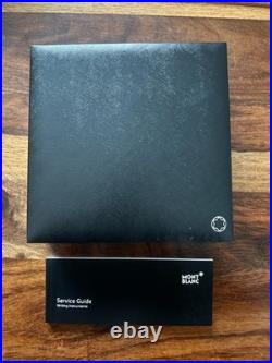 New In Box Rare Montblanc Solitaire Martelé Sterling Silver Ballpoint Pen