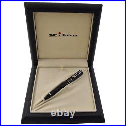 New Kiton Pen Ballpoint Black S21p3 Rare
