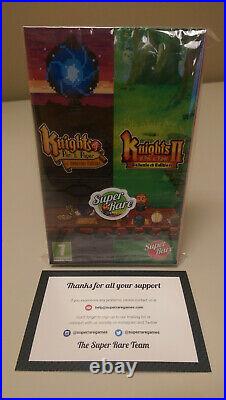 New Knights of Pen and Paper Double Pack Super Rare SRG#11/12 Nintendo Switch