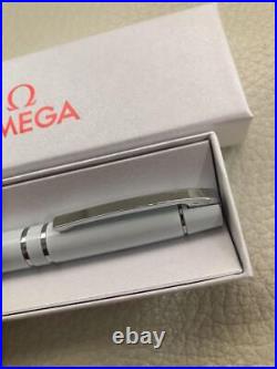 New OMEGA High-end Novelty Ballpoint Pen White Rare Holiday Gifts