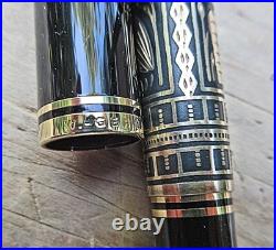 New RARE 1980s 20k nib FLEX W. Germany Pelikan M900 Toledo NOS Ftn Pen MEDIUM