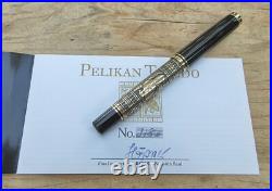 New RARE 1980s 20k nib FLEX W. Germany Pelikan M900 Toledo NOS Ftn Pen MEDIUM