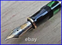 New RARE 1980s 20k nib FLEX W. Germany Pelikan M900 Toledo NOS Ftn Pen MEDIUM