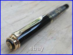 New RARE 1980s 20k nib FLEX W. Germany Pelikan M900 Toledo NOS Ftn Pen MEDIUM