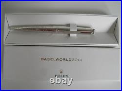 New ROLEX unused Ballpoint pen, silver wave Pen with BOX. Baselworld 2014! Rare