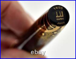 New Rare 2003 Dunhill Namiki Maki-e Motorities Fountain Pen By Masato Sato