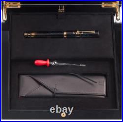 New Rare 2003 Dunhill Namiki Maki-e Motorities Fountain Pen By Masato Sato New Rare 2003 Dunhill Namiki Maki-e Motorities Fountain Pen By Masato Sato