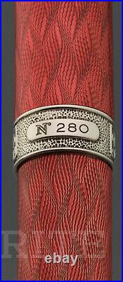 New! Rare Fountain Pen Aurora Limited Edition Saint Petersburg Red 280/300 Nib F