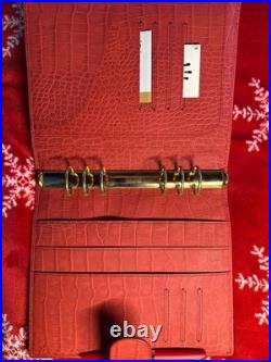 New Rare Gillio A5 Amica Corc Red Mat, Includes Box, Dust Cover And Pen