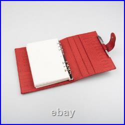 New Rare Gillio A5 Amica Corc Red Mat, Includes Box, Dust Cover And Pen