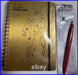 New Rare Gundam Note Ballpoint Pen