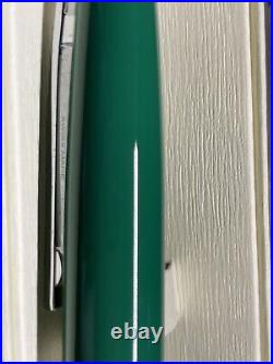 New Rolex Ballpoint Pen Green Silver Collectible Pen Rare