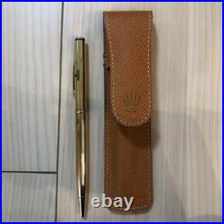 New Rolex Ballpoint yellow gold Pen With Box & Case by Parker Rare Vintage New Rolex Ballpoint yellow gold Pen With Box & Case by Parker Rare Vintage