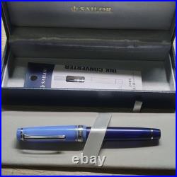 New and Rare Sailor Fountain Pen World Tea Time Fika Pro Gear MF (Medium Fine)