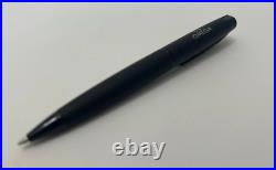 New in Box OMEGA Watch Novelty Matte Black Twisted Ballpoint Pen Super Rare