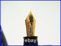 Nice & rare Italian COLUMBUS EXTRA 29 fountain pen 14ct flexy F nib