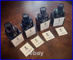 Nos Parker Penman 4 Colors Fp Ink Set-saffire, Emerald, Mocha, Ruby. Boxed. Rare