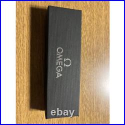 OMEGA Watch Novelty Matte Black Twisted Ballpoint Pen with Box Rare Japan