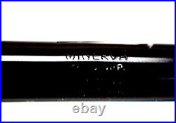 Omas Minerva Black Fountain Pen. 14 K Gold Fine Nib. Rare. Circa 1930's