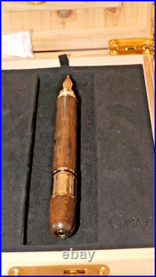 Omas Pen Cohiba Havana Limited Edition New In Box Rare