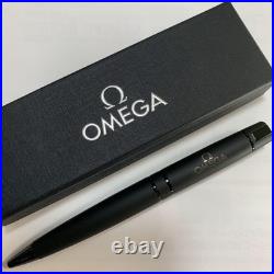 Omega Ballpoint Pen Black Box Novelty For Watch Rare Original Gift New