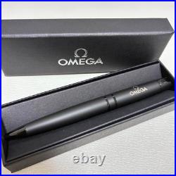 Omega Ballpoint Pen Black Box Novelty For Watch Rare Original New