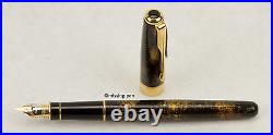 PARKER SONNET FOUNTAIN PEN RARE CHINESE / CHINA LAQUE BROWN with M-nib