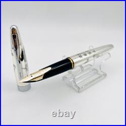 PILOT CUSTOM STERLING SILVER dragon 14K585 14K F nib H482 rare model PILOT CUSTOM STERLING SILVER dragon 14K585 14K F nib H482 rare model
