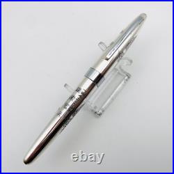 PILOT CUSTOM STERLING SILVER dragon 14K585 14K F nib H482 rare model PILOT CUSTOM STERLING SILVER dragon 14K585 14K F nib H482 rare model