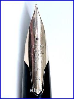 PILOT CUSTOM STERLING SILVER dragon 14K585 14K M nib H884 rare