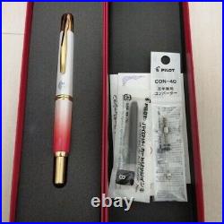 PILOT Capless Fountain Pen Nipponia Medium Nib Limited Rare NEW