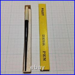 PILOT DESK PEN 14K NIB Vintage Japanmade Authentic Black Ink Rare collectible