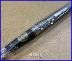PILOT Elite Fountain Pen EF Nib STERLING SILVER Vintage Rare New