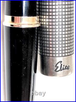 PILOT Elite STERLING SILVER 18K posting nib H570 rare